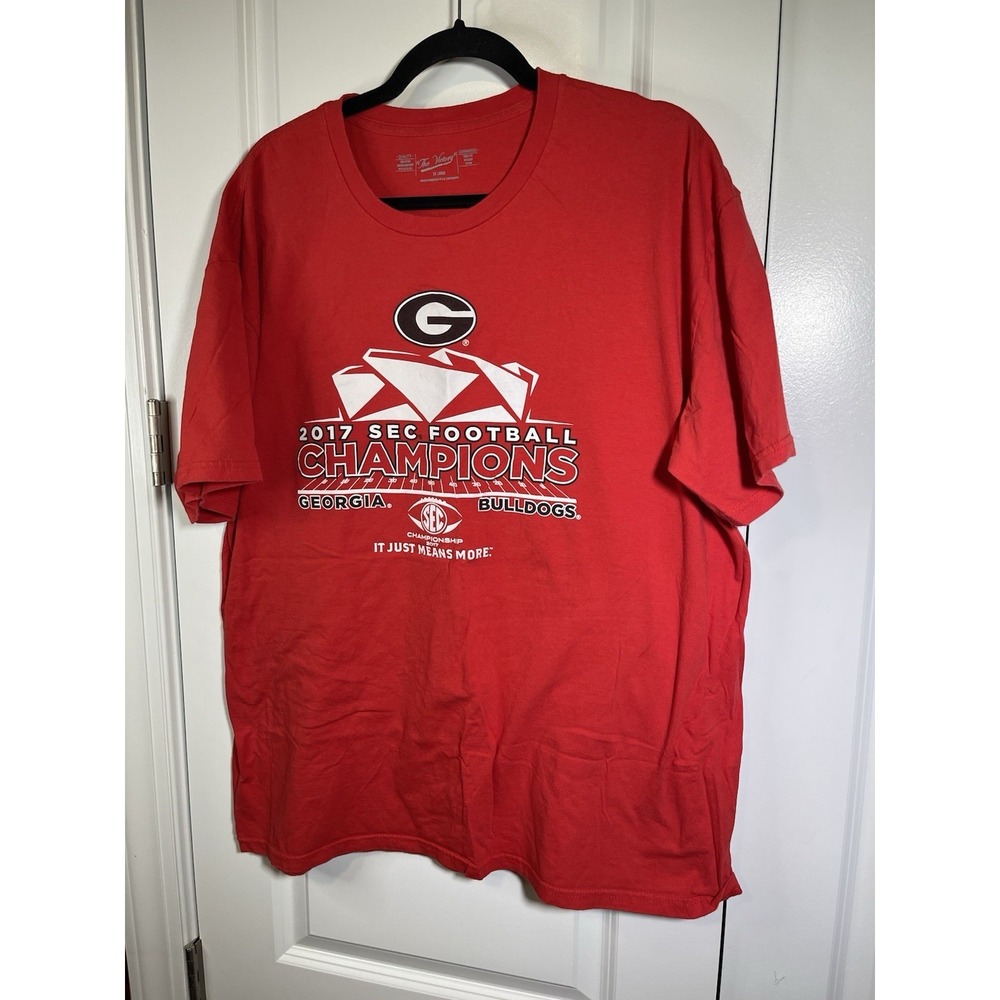 UGA 2017 SEC Champs T-shirt, The Victory Adult XXL University Of George Bulldogs